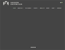 Tablet Screenshot of leicestercc.com